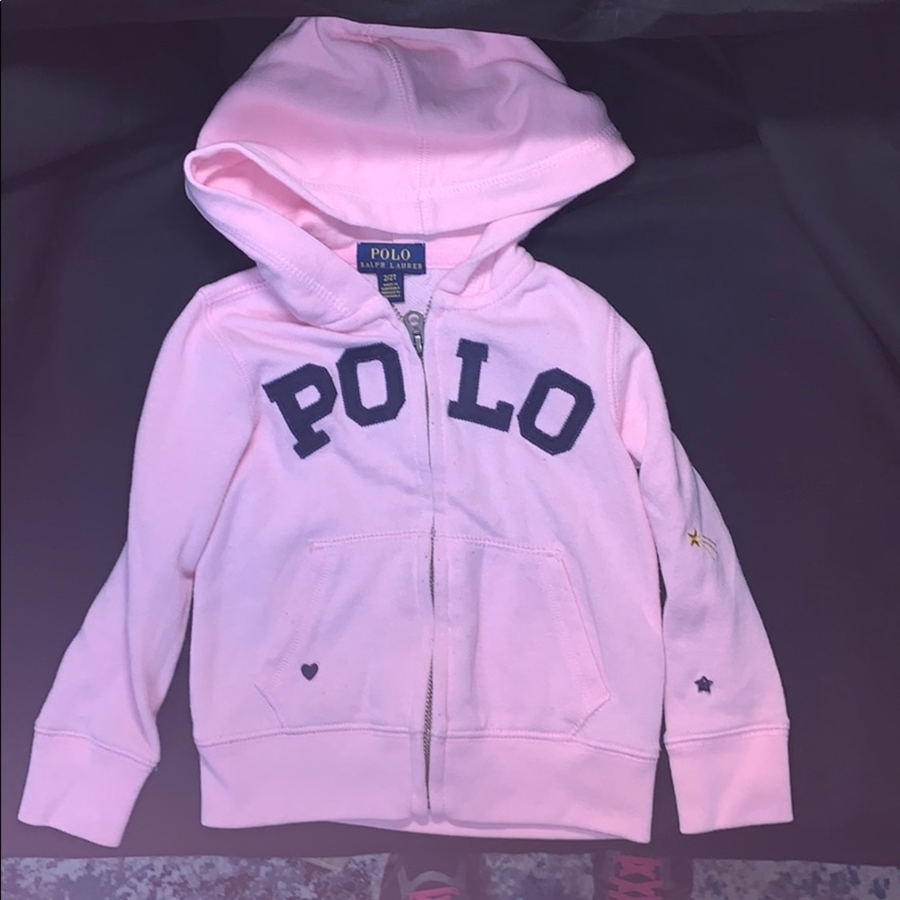 Polo by Ralph Lauren 2T girls zip sweatshirt